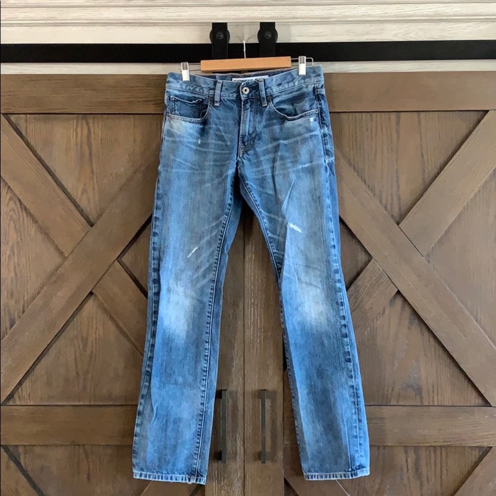 Men’s Express Jeans Light Wash - Picture 2 of 11